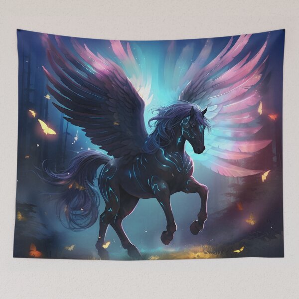 Item preview, luminescent translucent pegasus winged horse designed and sold by dcrc.
