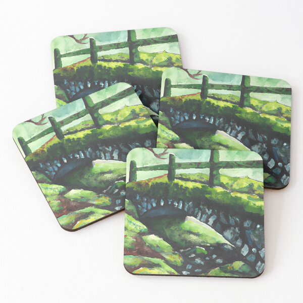 Item preview, Mystic Crossing: Watercolor Stone Bridge designed and sold by LustigFox.