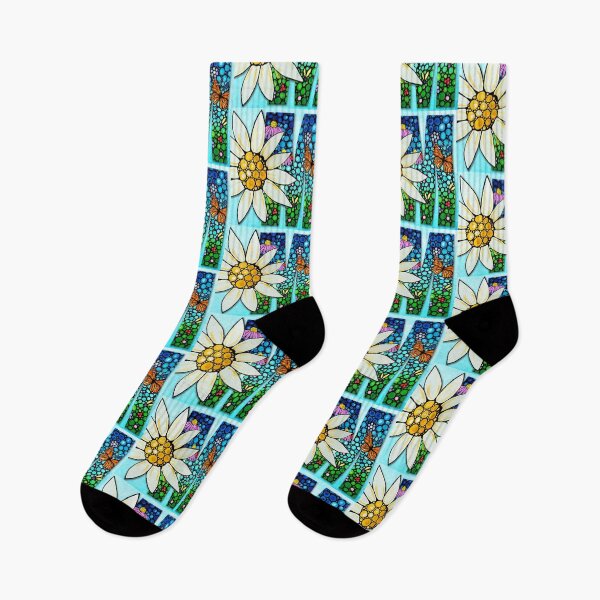 Item preview, OM Daisy and Flower Garden Floral Art designed and sold by Sharon Cummings Art.