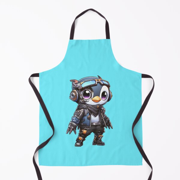 Item preview, Cute Cyberpunk Robot Penguin! designed and sold by kukamatsu.