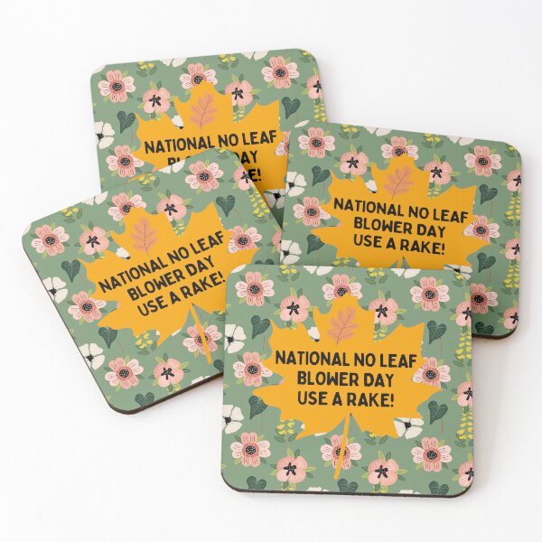 Item preview, National no leaf blower day designed and sold by GasconyPassion.