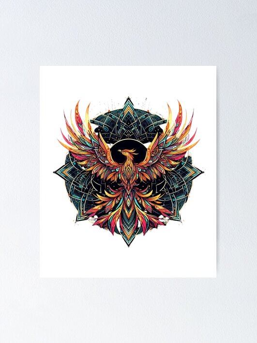 LOKZ PHOENIX 原画　一点もの　unique fposter,x_small,wall_texture,