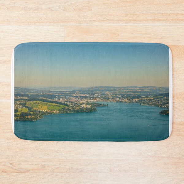 Item preview, Aerial View over Lake Lucerne and City of Lucerne designed and sold by Mats Silvan.