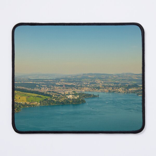 Item preview, Aerial View over Lake Lucerne and City of Lucerne designed and sold by Mats Silvan.