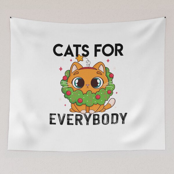 Item preview, Cats for everybody-cats lovers-christmas designed and sold by Creative-Wolf16.