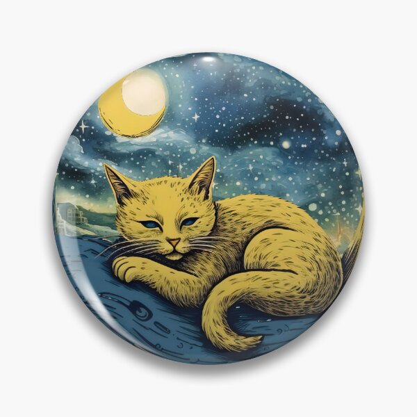 Item preview, Resting Mooncat designed and sold by HofTao.