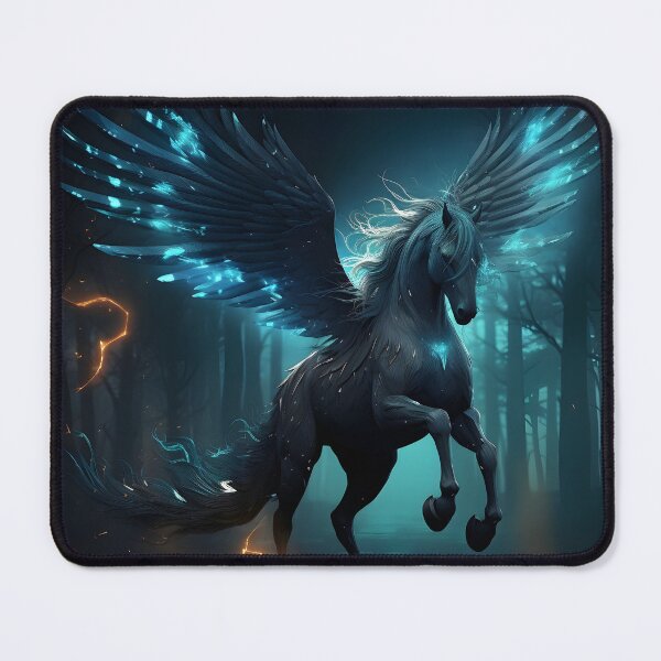 Item preview, luminescent translucent pegasus winged horse designed and sold by dcrc.