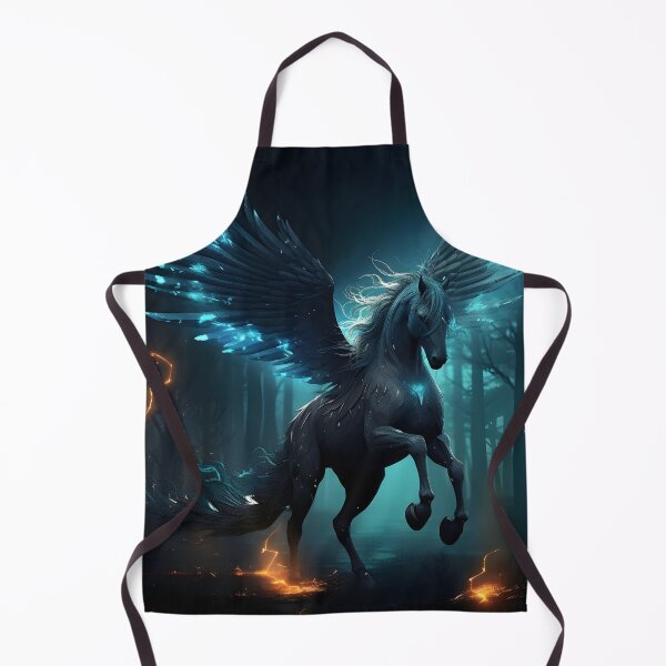 Item preview, luminescent translucent pegasus winged horse designed and sold by dcrc.
