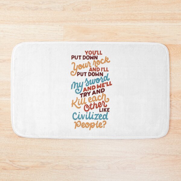 Item preview, Kill Each Other Like Civilized People V2 designed and sold by polliadesign.
