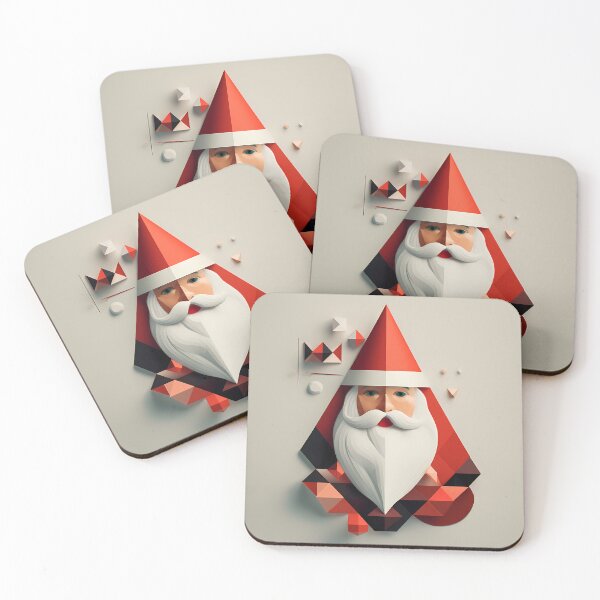 Item preview, "Origami Santa: The Art of Christmas" designed and sold by VectorVoyage.