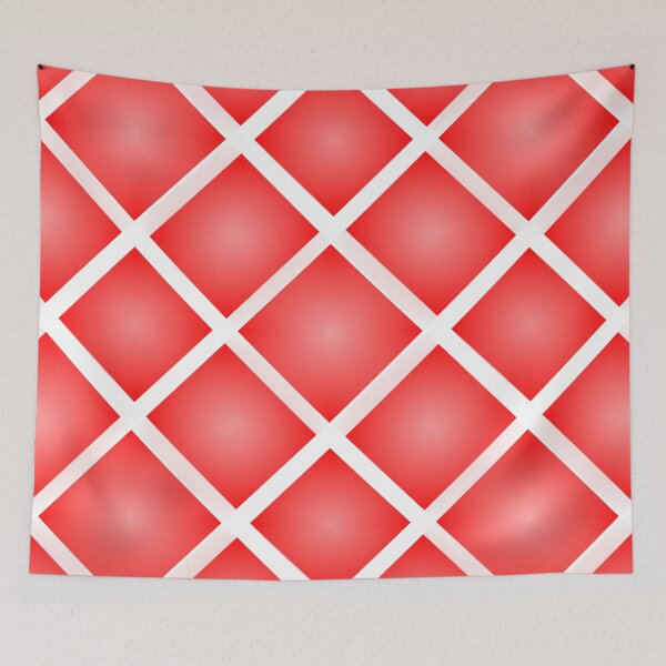 Artikelvorschau, Geometrisches Muster in roter Rautenform entworfen und verkauft von iRenza.