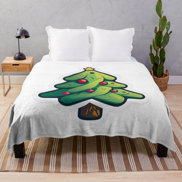 Item preview, Christmas tree sticker designed and sold by lnfluitive.