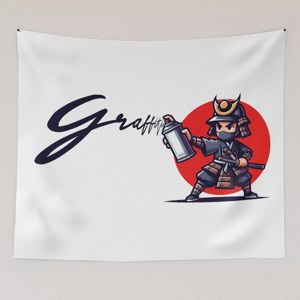 Item preview, Samurai Graffiti designed and sold by Drextor.