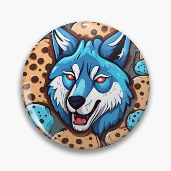 Item preview, Cookie Cravings: The Hungry Howl of the Cookies Wolf designed and sold by NightshadeWolfs.
