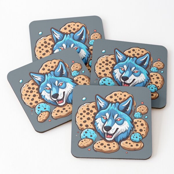 Item preview, Cookie Cravings: The Hungry Howl of the Cookies Wolf designed and sold by NightshadeWolfs.