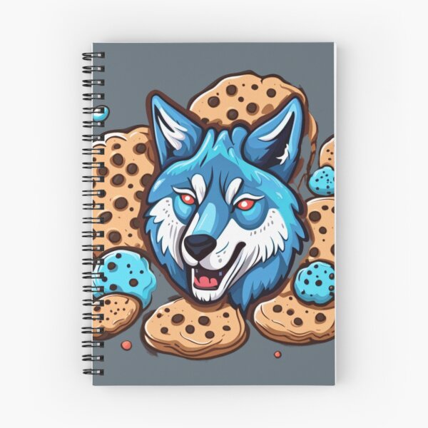 Item preview, Cookie Cravings: The Hungry Howl of the Cookies Wolf designed and sold by NightshadeWolfs.