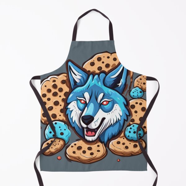 Item preview, Cookie Cravings: The Hungry Howl of the Cookies Wolf designed and sold by NightshadeWolfs.
