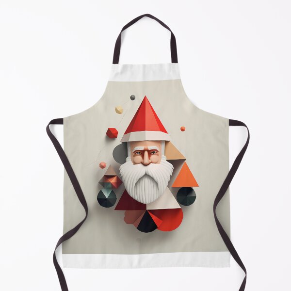 Item preview, "Cubist Claus: A Modern Noel" designed and sold by VectorVoyage.