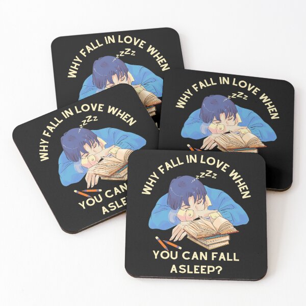 Item preview, why fall in love when you can fall asleep education  teacher school  great present designed and sold by MotivaChic.