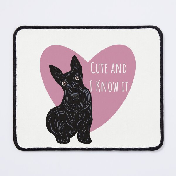 Item preview, Cute and I Know it Scottie Dog designed and sold by Janpaints22.