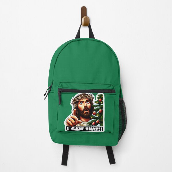 Item preview, I SAW THAT Jesus meme Crown of Thorns Christmas Tree designed and sold by plushism.