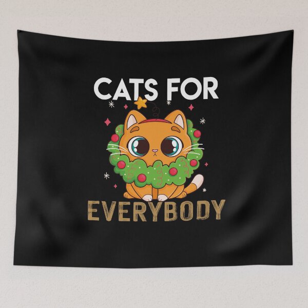 Item preview, Cats for everybody-cats lovers-christmas designed and sold by Creative-Wolf16.