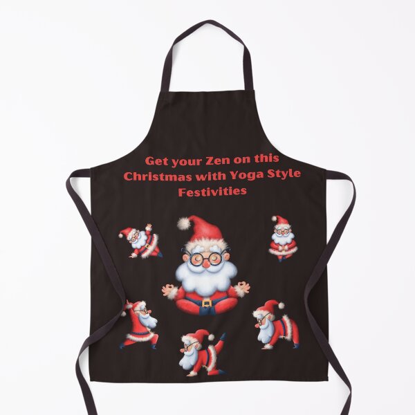 Item preview, Get your Zen on this Christmas with Yoga Style Festivities designed and sold by OkiFab.