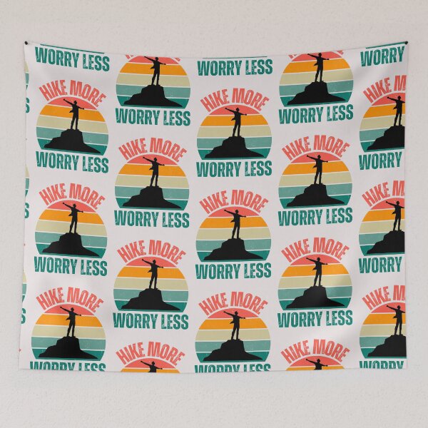 Item preview, Hiking lovers ,hike more worry less designed and sold by erozzz.