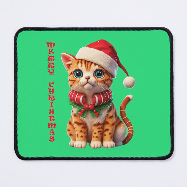 Item preview, Cat in Christmas outfit. designed and sold by MacMerch121.