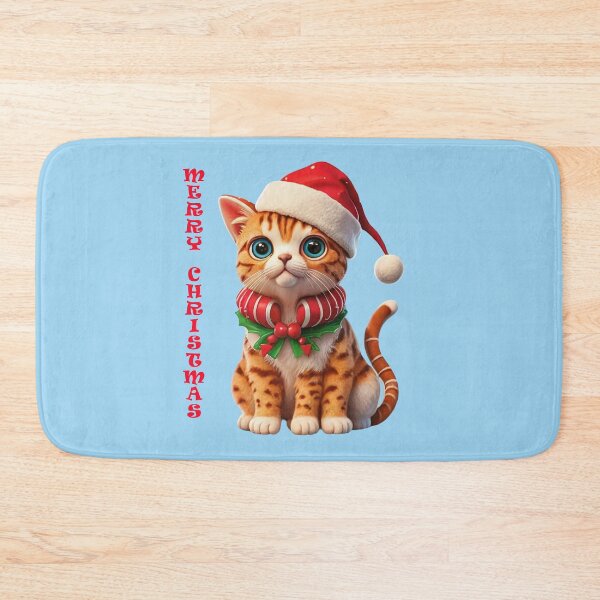Item preview, Cat in Christmas outfit. designed and sold by MacMerch121.