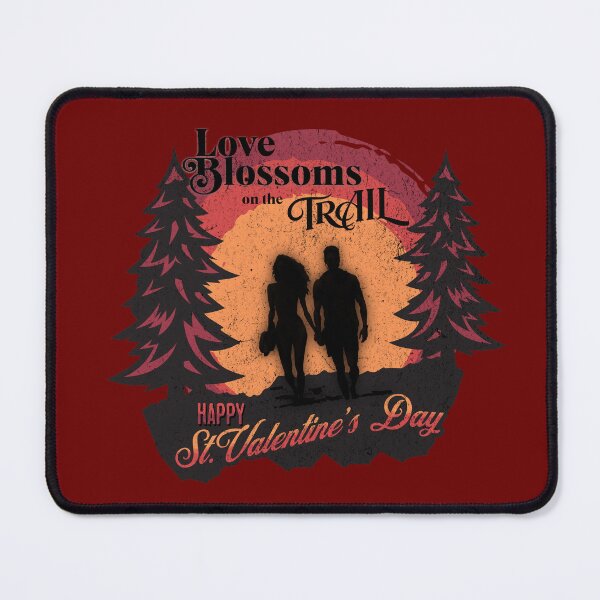 Item preview, Hiking St Valentine's day designed and sold by WanderQuestCo.