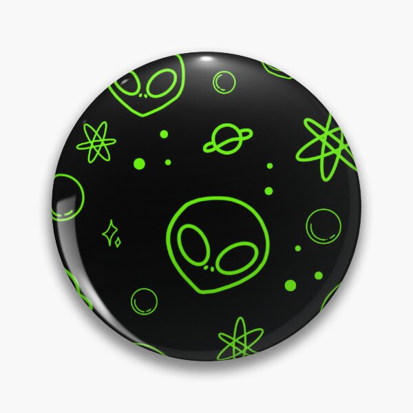 Item preview, Alien Galaxy Sparkly Planets Bubbles Case Bottons  designed and sold by heyjess98.