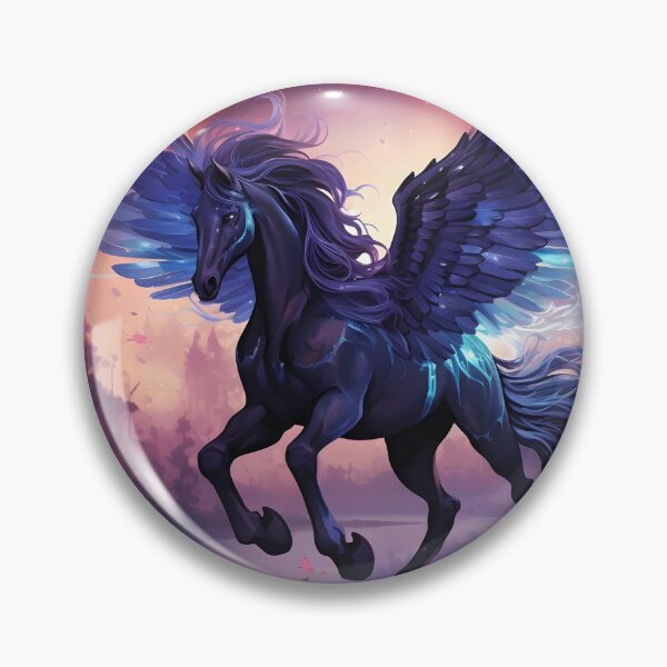 Artikelvorschau, Leuchtendes, durchscheinendes, geflügeltes Pegasus-Pferd entworfen und verkauft von dcrc.