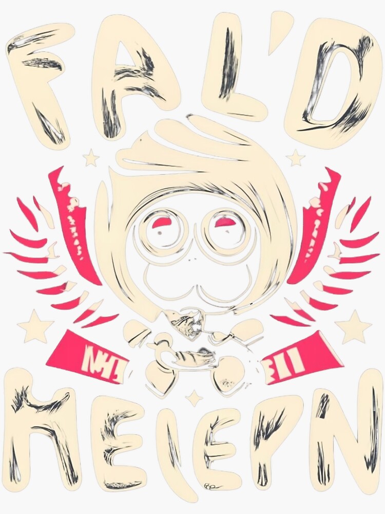 Thumbnail 3 von 3, Sticker, T-Shirt mit Rundhalsausschnitt designt und verkauft von Designn8.