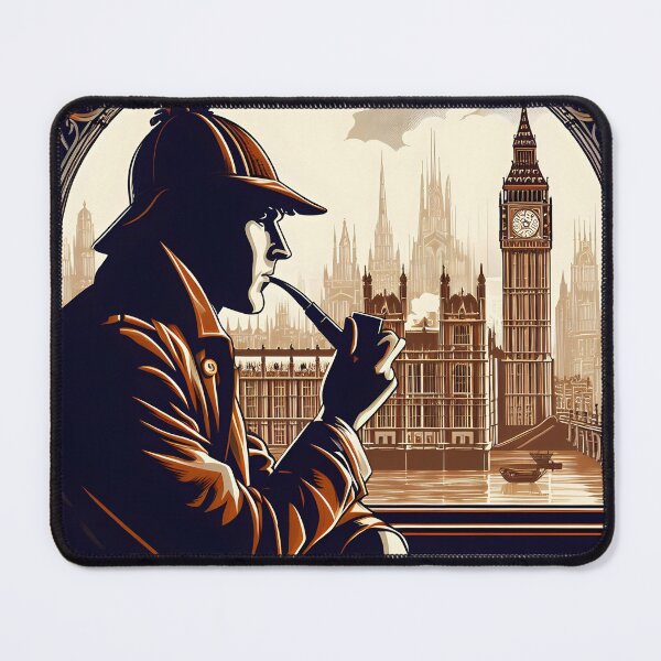 Aperçu de l'œuvre Sherlock Holmes - Une enquête créée et vendue par ClassicRetroism.