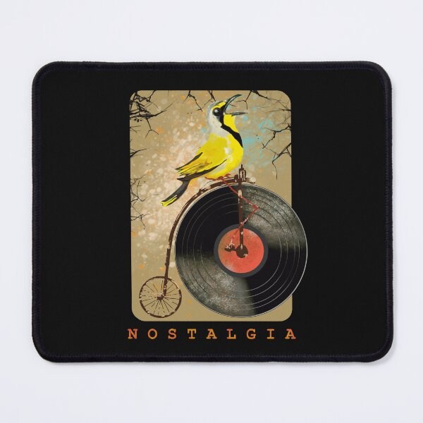 Item preview, A penny farthing and a funny yellow bird with a sound record designed and sold by gardentree.