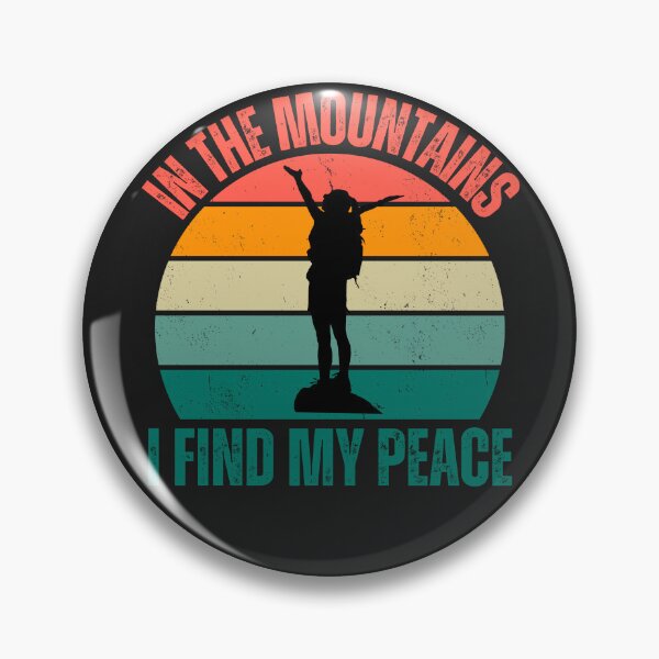 Item preview,  Hiking lovers ,in the mountains I find my peace designed and sold by erozzz.