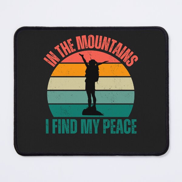 Item preview,  Hiking lovers ,in the mountains I find my peace designed and sold by erozzz.