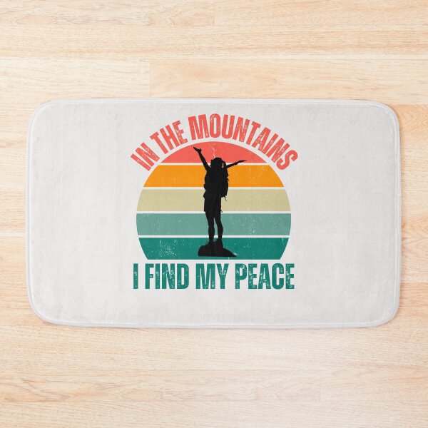 Item preview,  Hiking lovers ,in the mountains I find my peace designed and sold by erozzz.