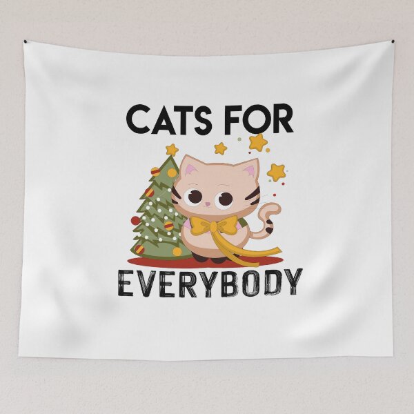 Item preview, Cats for everybody-cats lovers-christmas designed and sold by Creative-Wolf16.
