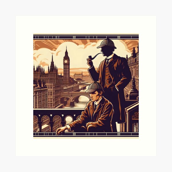Item preview,  Sherlock Holmes - An Investigation  designed and sold by ClassicRetroism.