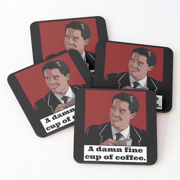 Item preview, Twin Peaks - Agent Dale Cooper - Coffee designed and sold by blacksnowcomics.