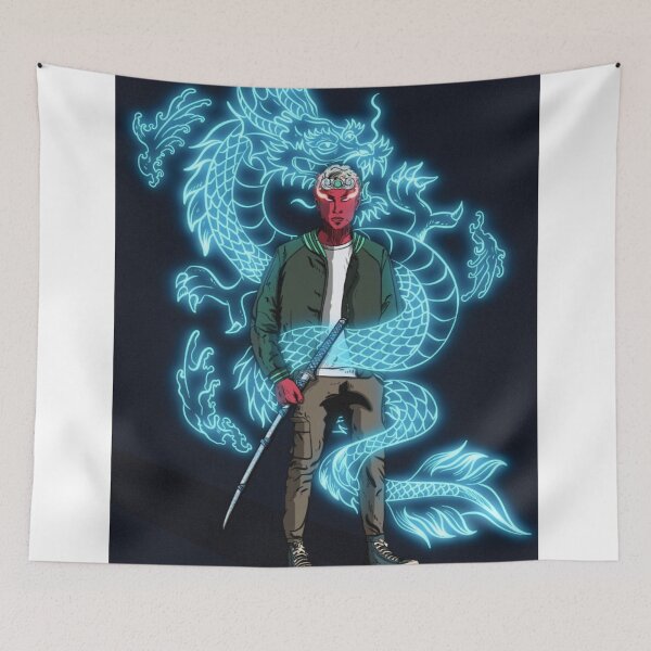 Item preview, Blue Dragon designed and sold by y-knot.