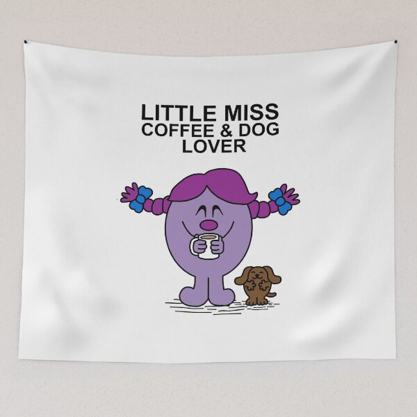 Item preview, Little Miss Coffee and Dog Lover designed and sold by Scat the cat.