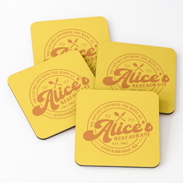 Artikelvorschau, Alices Restaurant entworfen und verkauft von mralphcreative.