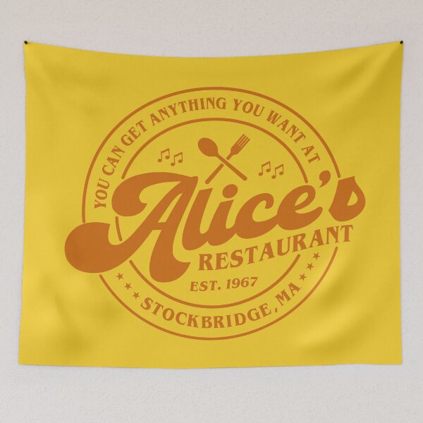 Item preview, Alice's Restaurant designed and sold by mralphcreative.