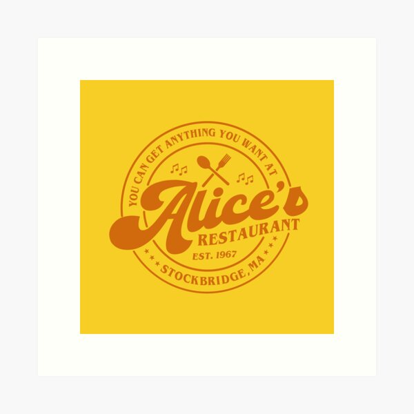 Item preview, Alice's Restaurant designed and sold by mralphcreative.