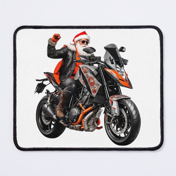 Item preview, Father Christmas Biker designed and sold by De-Leone.