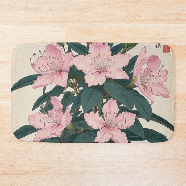 Item preview, Rhododendron indicum,Ando Utagawa Hiroshige style designed and sold by Planthem.