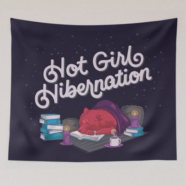 Item preview, Hot Girl Hibernation designed and sold by polliadesign.